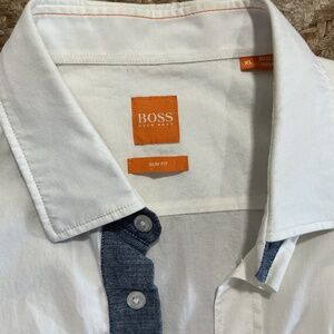 Man’s Boss button up shirt